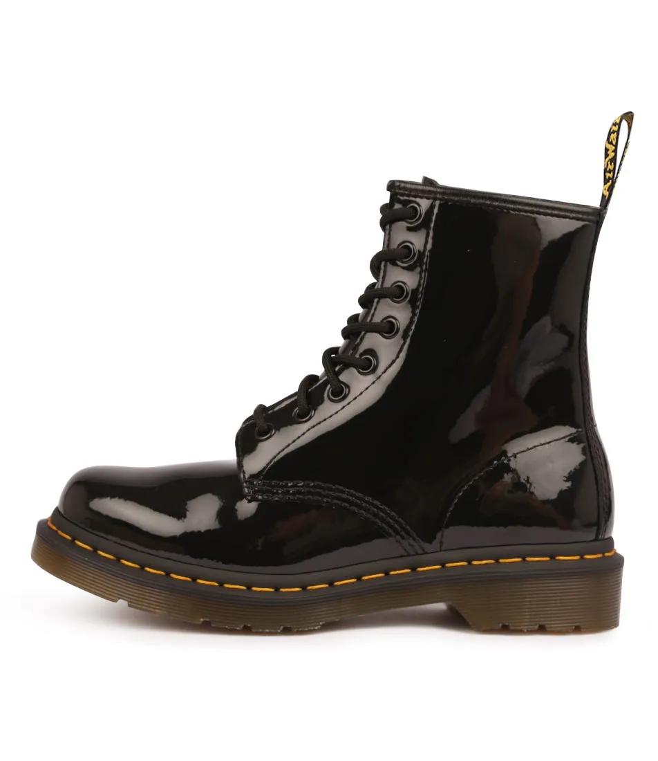 DR MARTEN 1460 8 Eye Boot Black Patent Leather