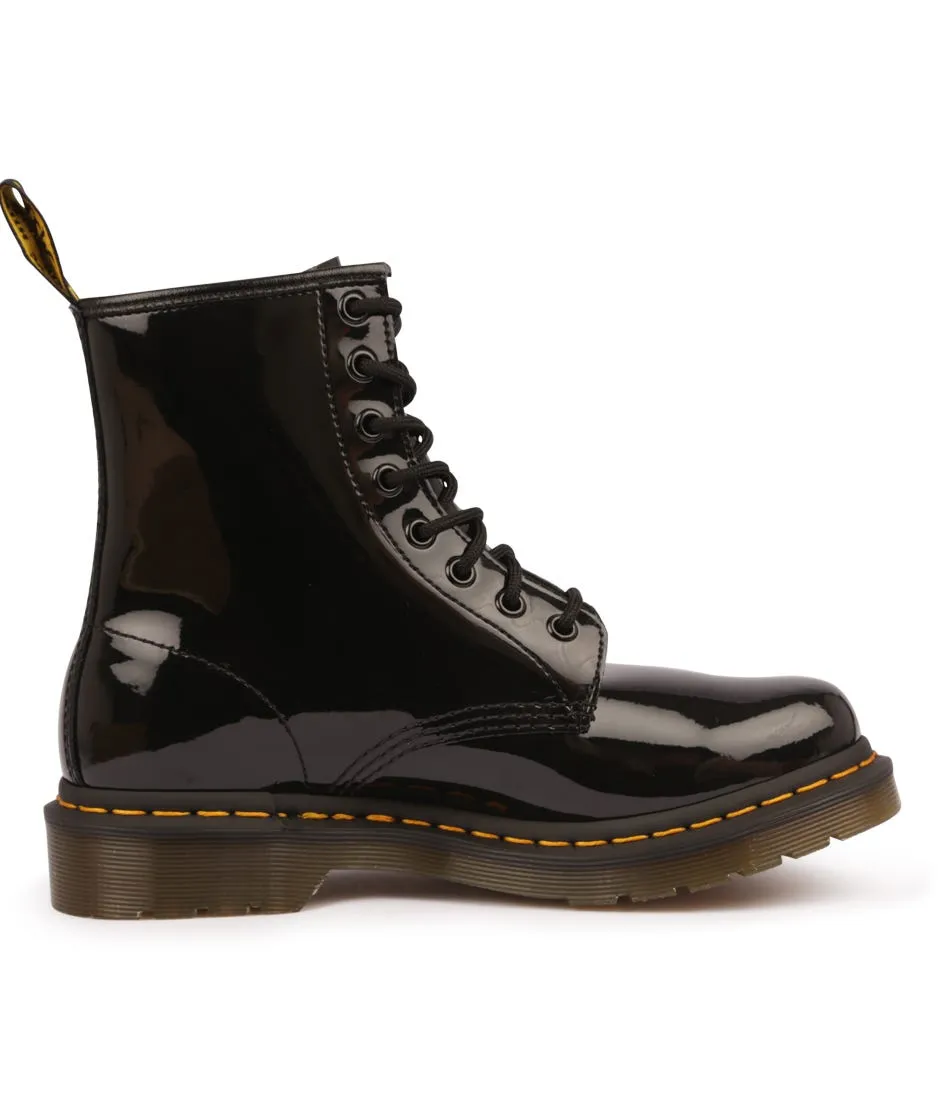 DR MARTEN 1460 8 Eye Boot Black Patent Leather