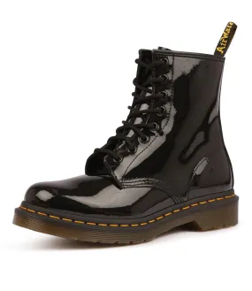 DR MARTEN 1460 8 Eye Boot Black Patent Leather