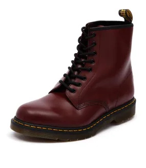 DR MARTEN 1460 8 Eye Boot Men's Cherry Smooth Leather