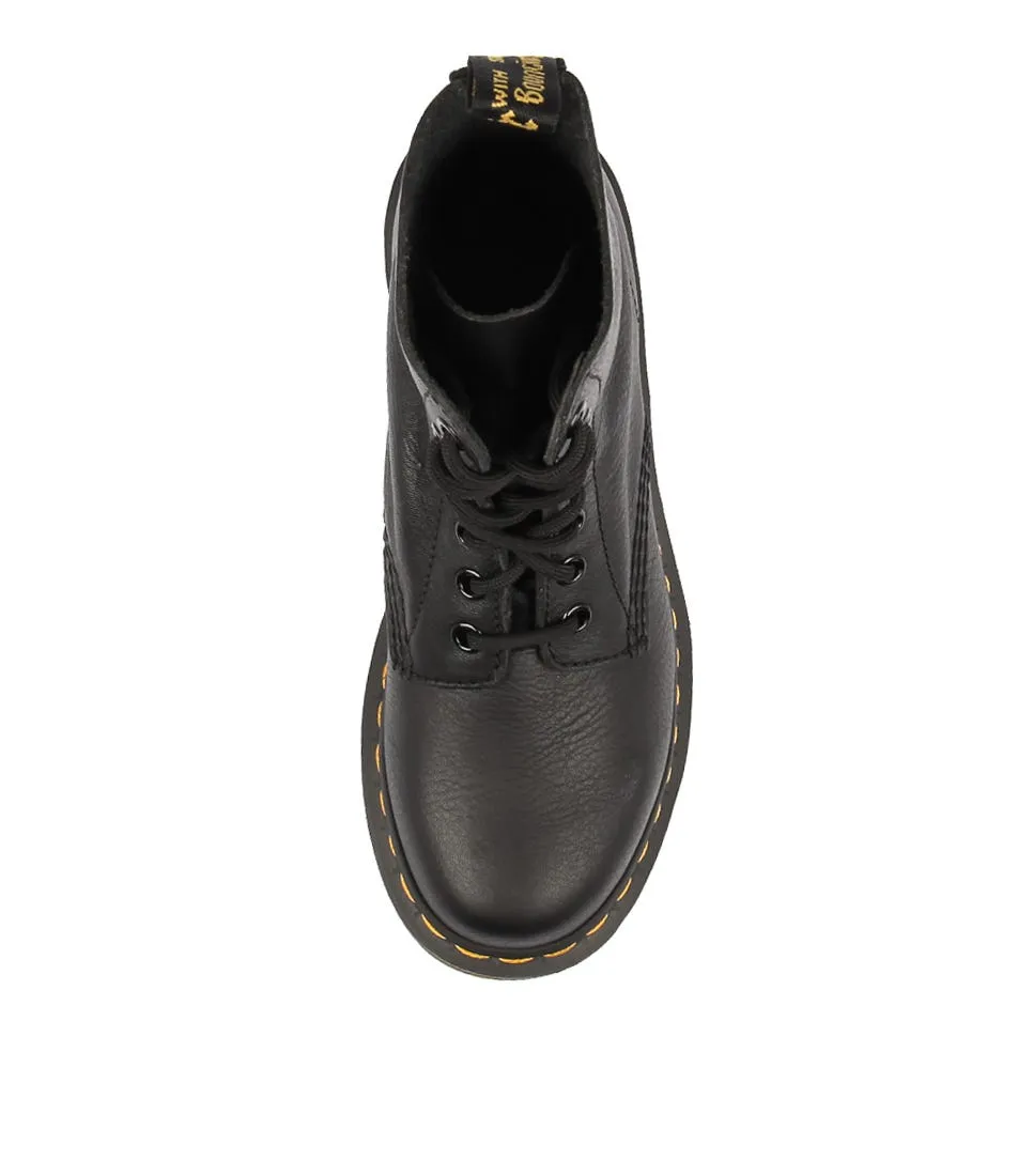 DR MARTEN Pascal 8 Eye Boot Black Leather