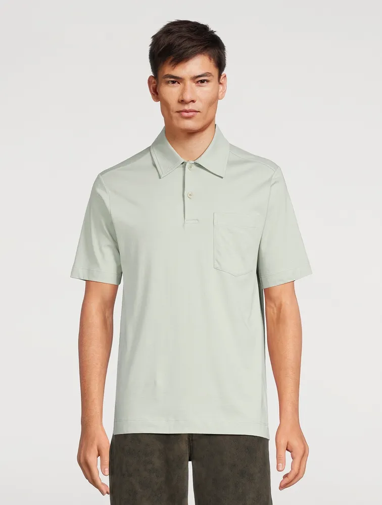 DRIES VAN NOTEN Helder Cotton Polo