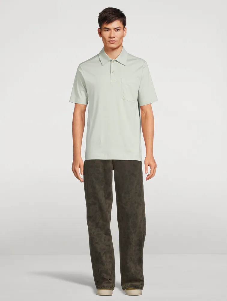 DRIES VAN NOTEN Helder Cotton Polo