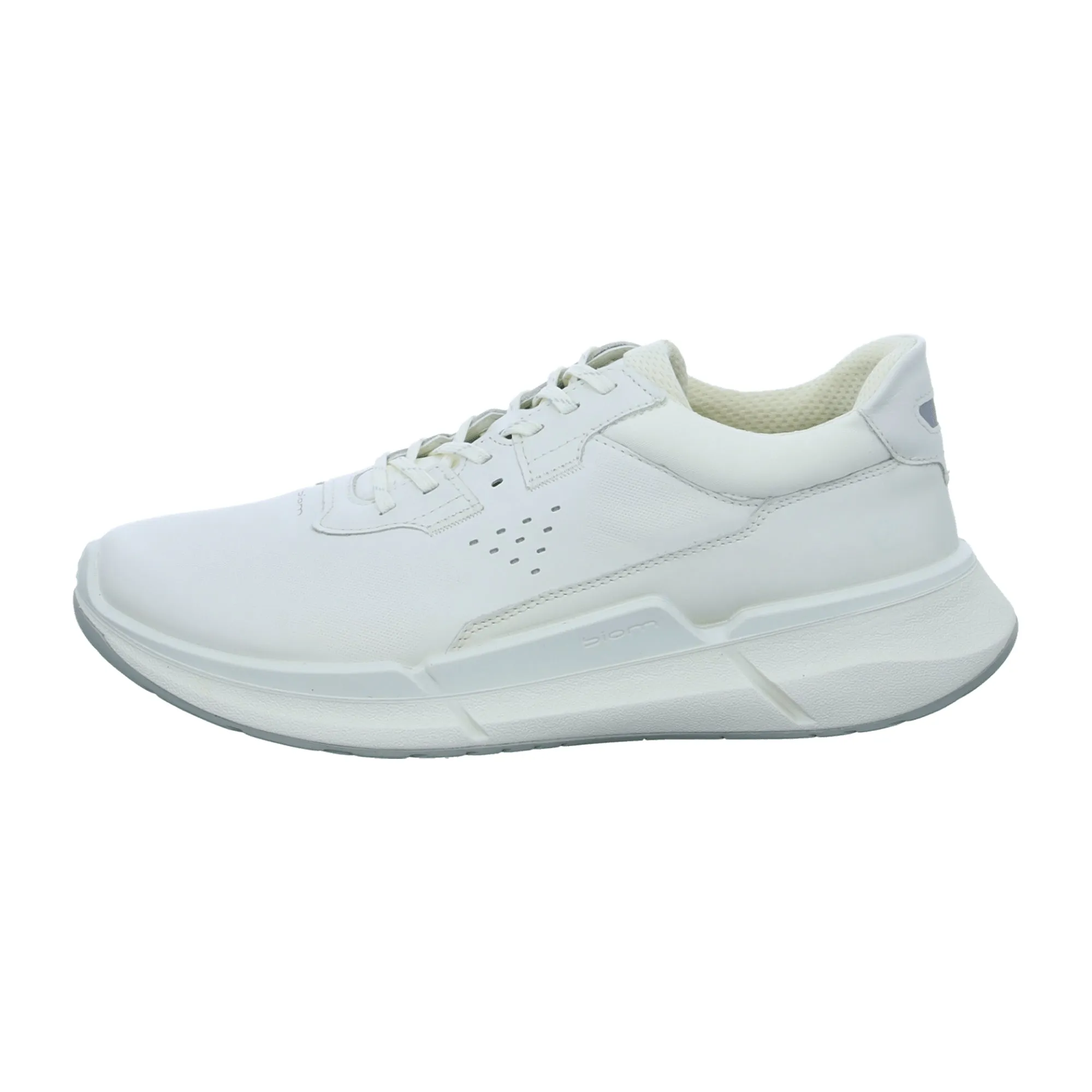 Ecco Biom 2.2 Men's White Leather Sneakers - Durable & Stylish