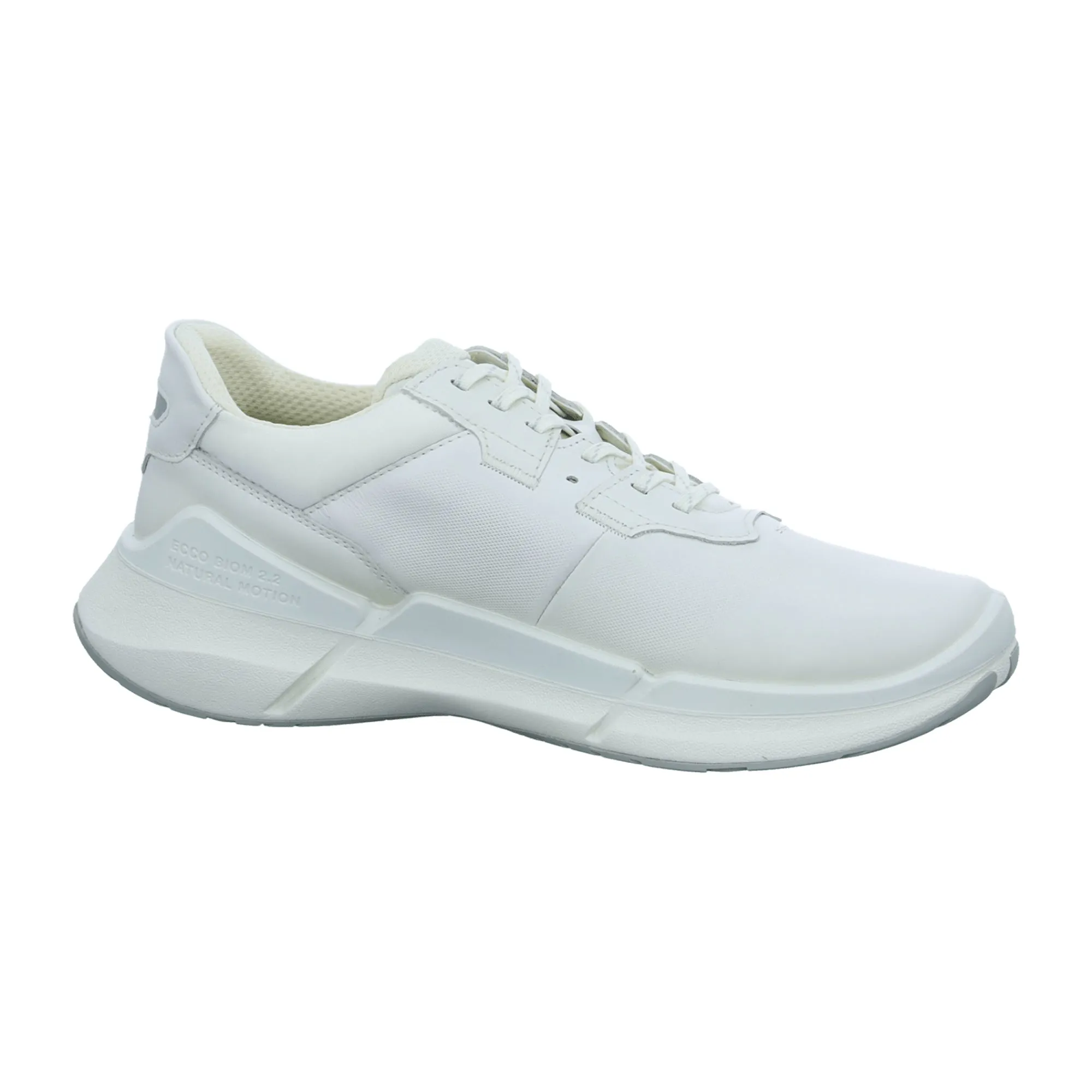 Ecco Biom 2.2 Men's White Leather Sneakers - Durable & Stylish