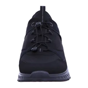 Ecco Exostride Men's Sneakers, Black - Waterproof & Breathable