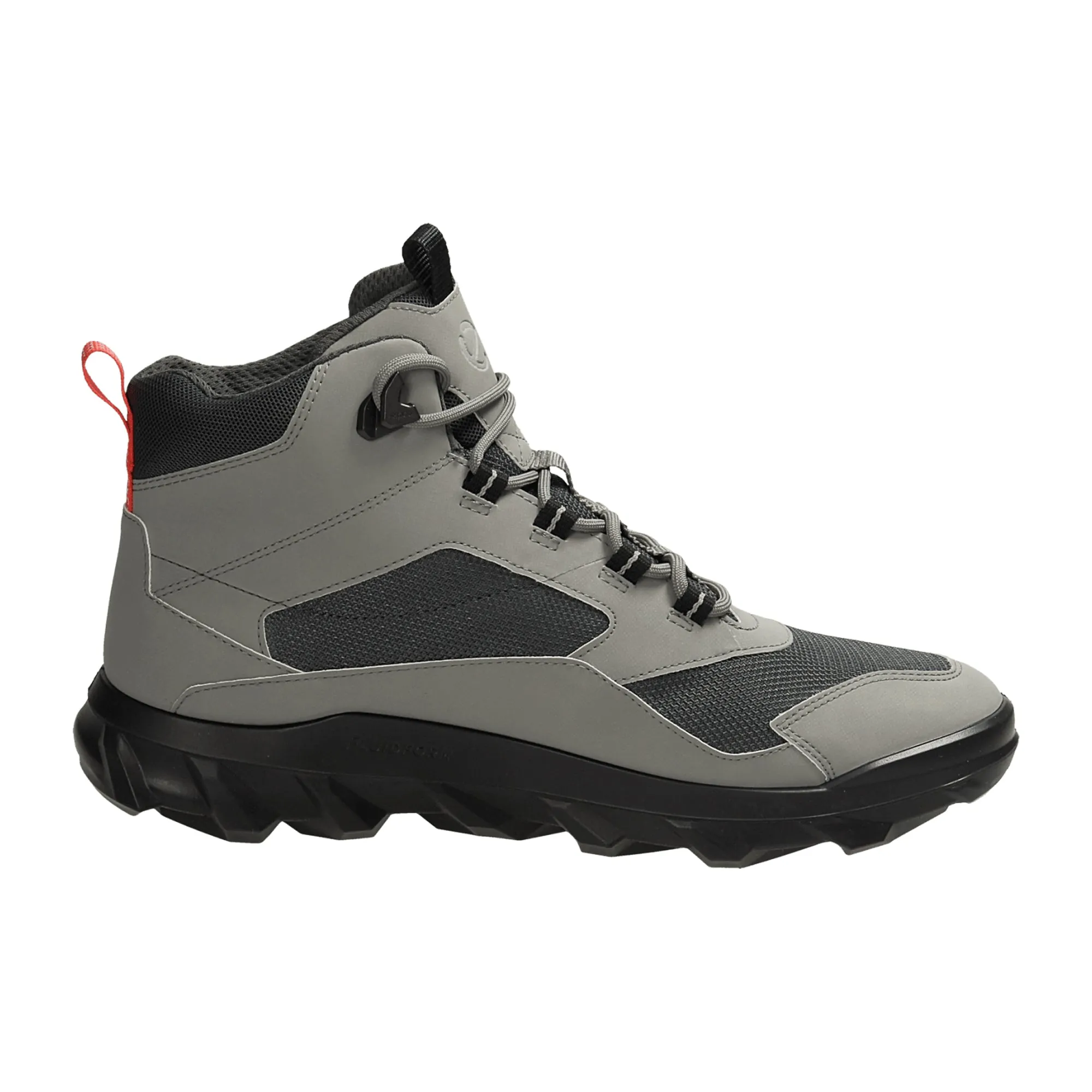 Ecco Men's Grey Outdoor Sneakers - Durable & Stylish