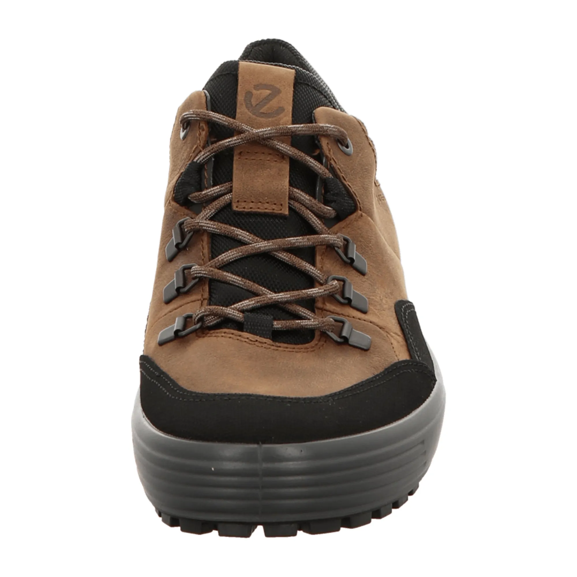 Ecco Soft 7 Tred Men's Brown Leather Sneakers - Stylish & Durable