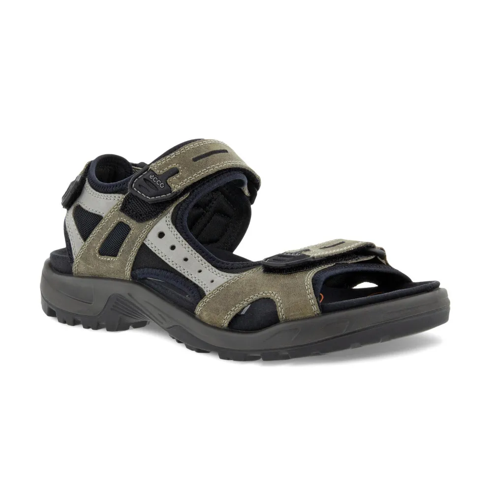 Ecco Yucatan Vetiver/Wild Dove Men’s Sandals