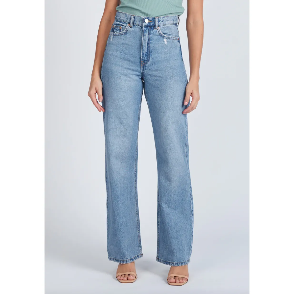 Echo Straight Jeans - Blue Jay