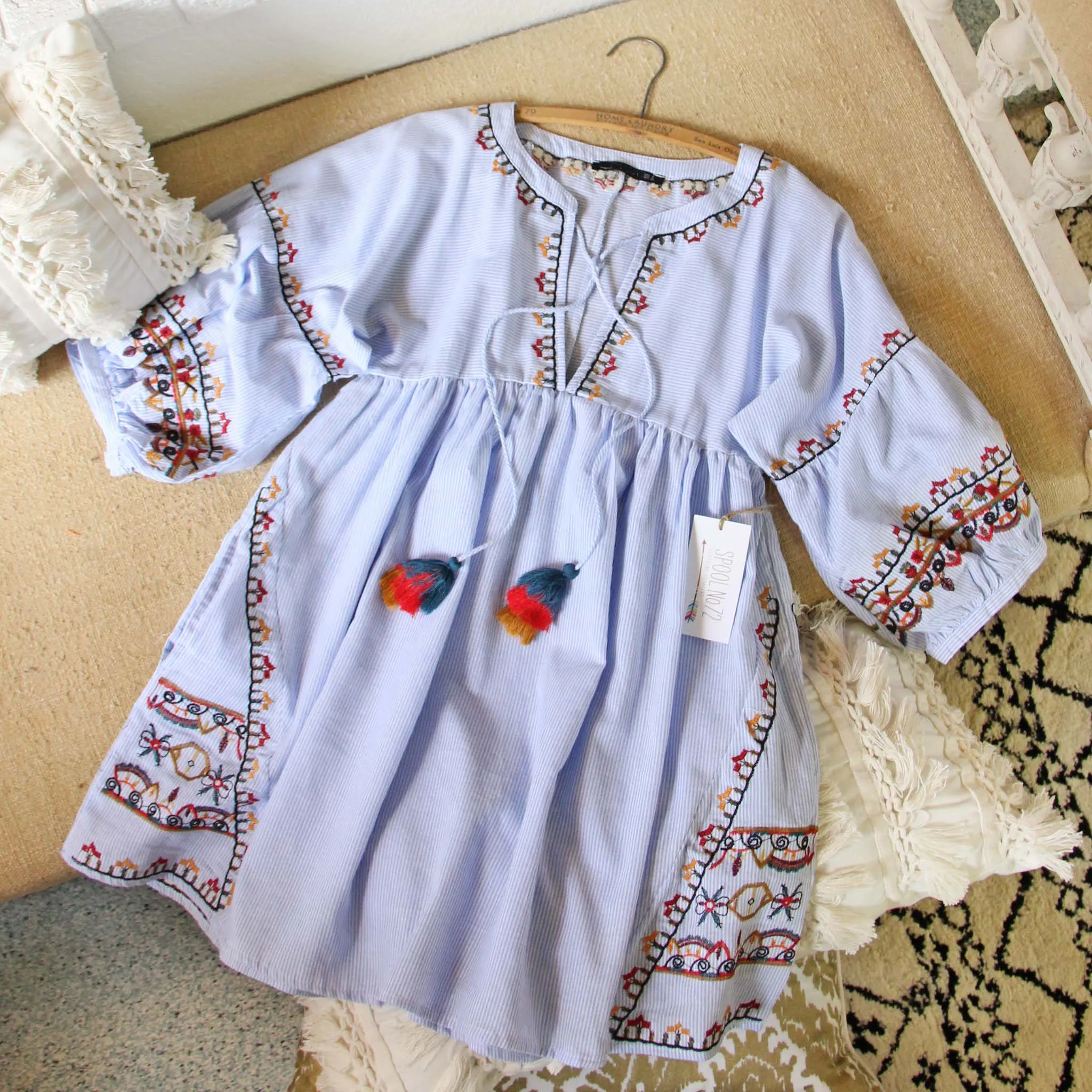 Elise Embroidered Dress