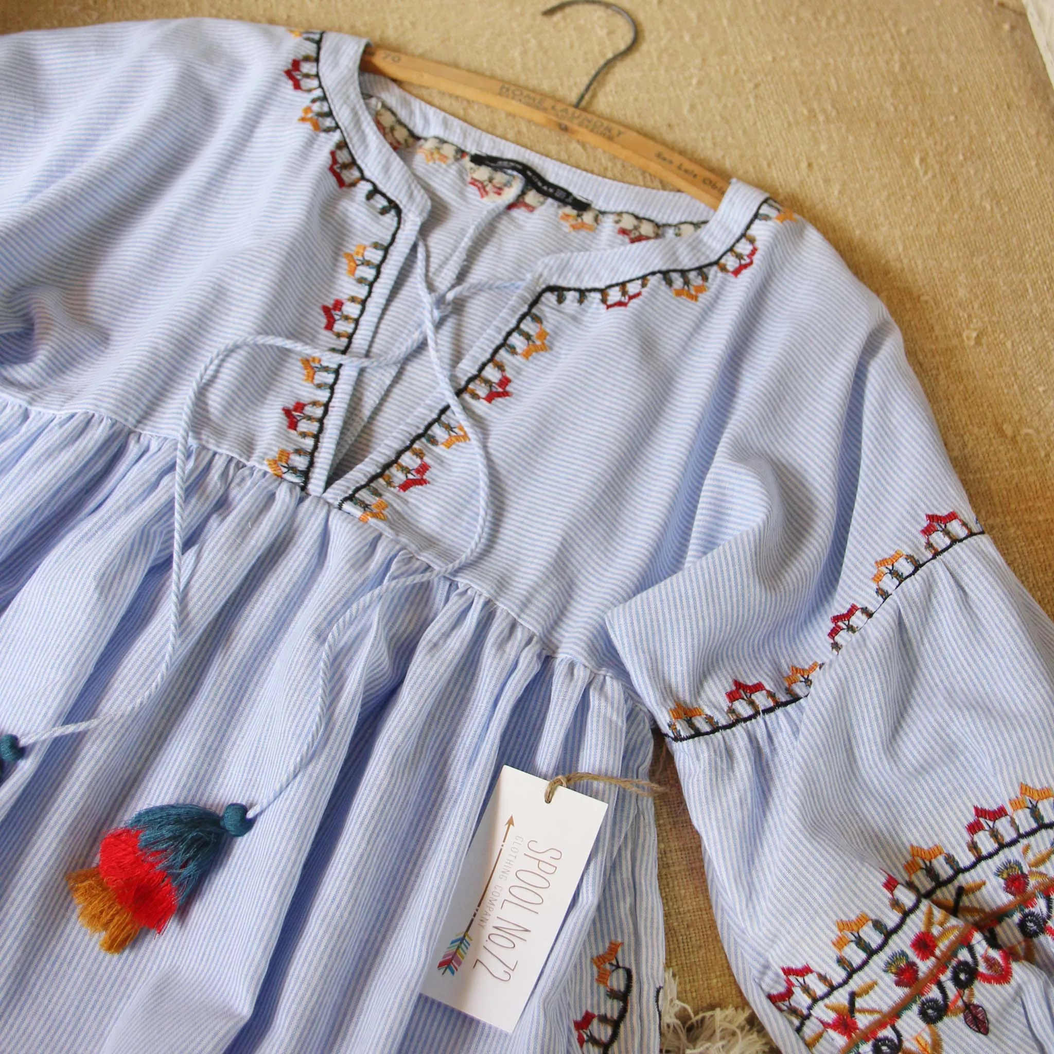 Elise Embroidered Dress