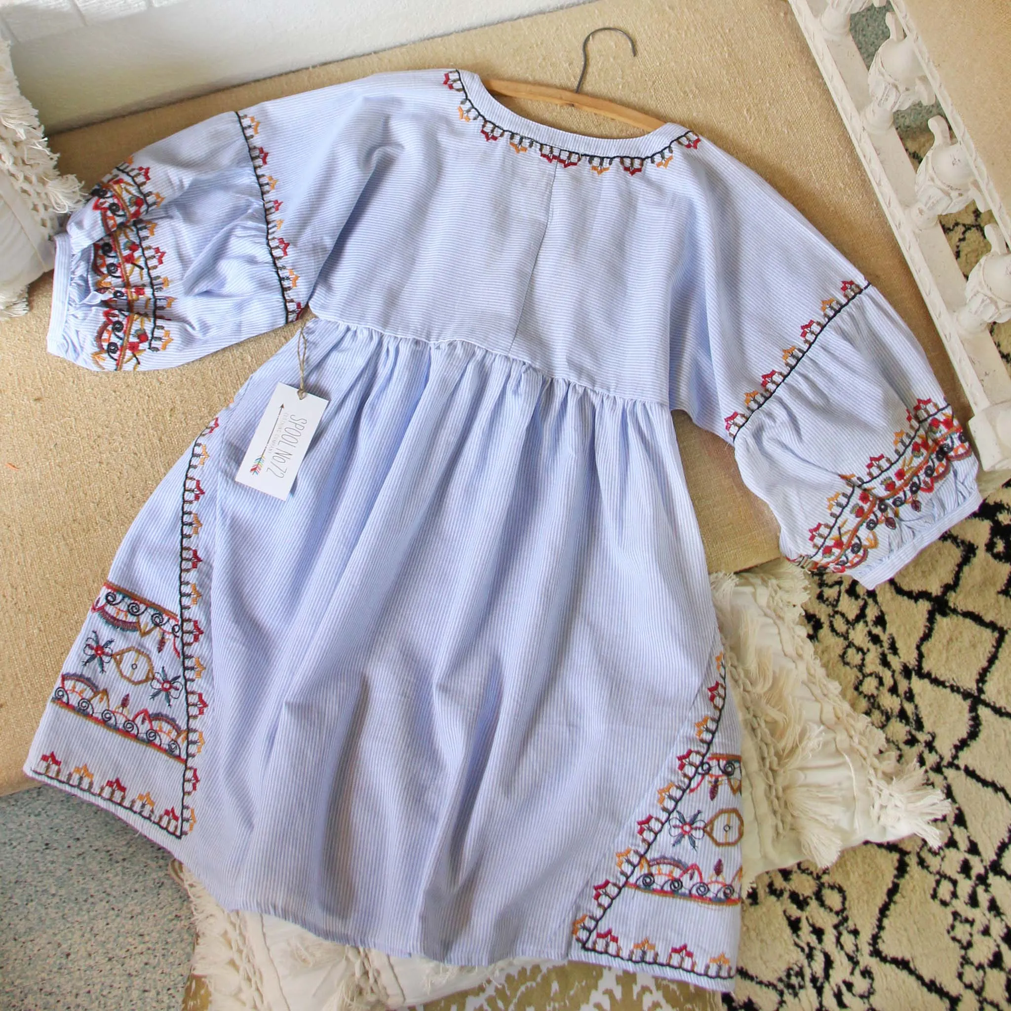 Elise Embroidered Dress