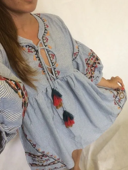 Elise Embroidered Dress