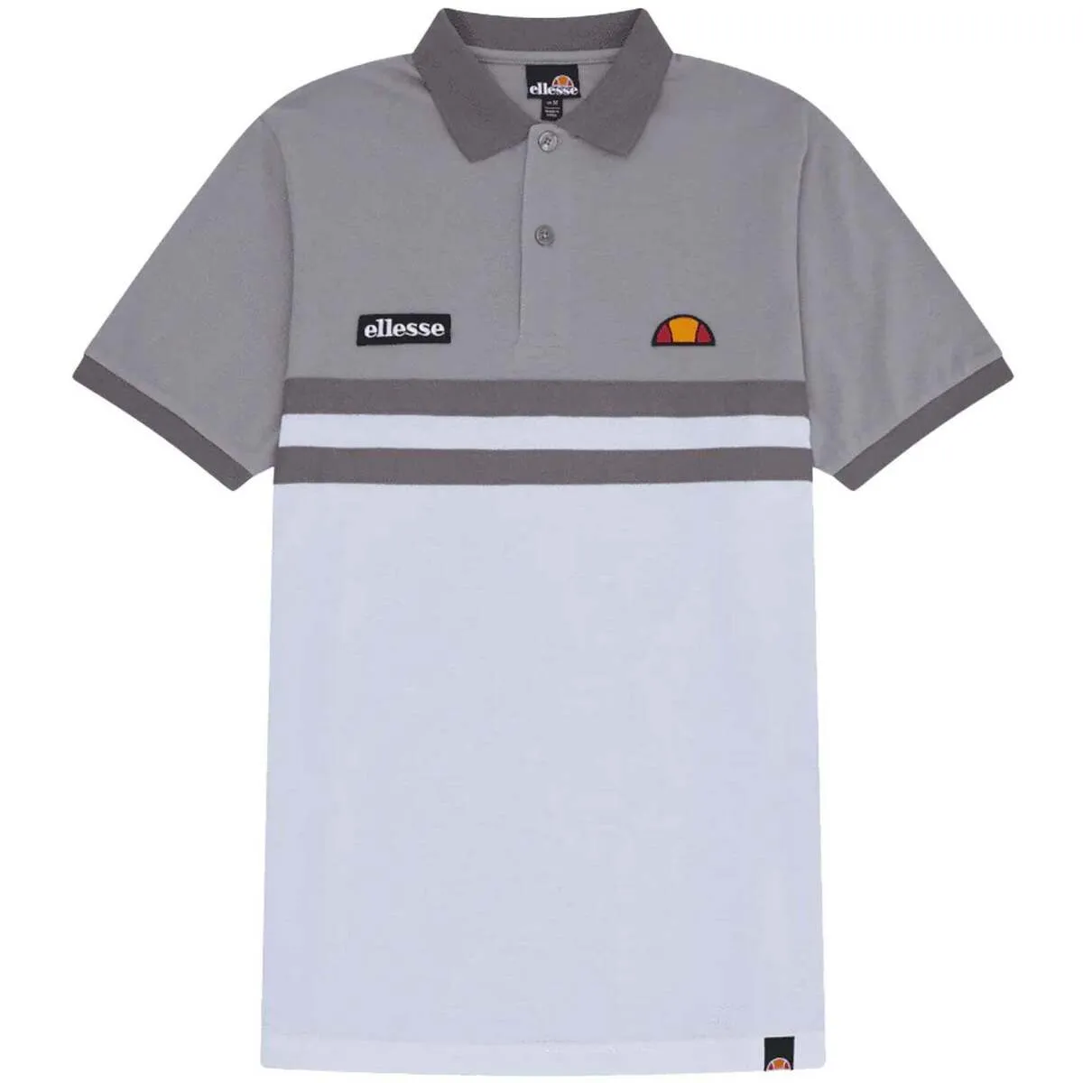 Ellesse - Muccia Polo Shirt White/Grey