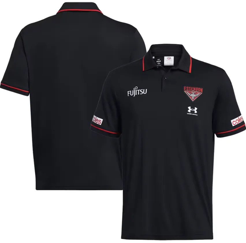 Essendon Bombers 2024 Media Polo Adult