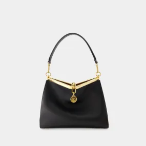 Etro  Vela Shoulder Bag - Etro - Leather - Black