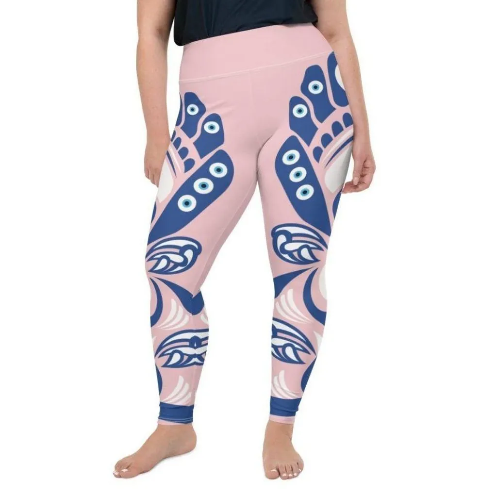 Eye Symbol Plus Size Leggings