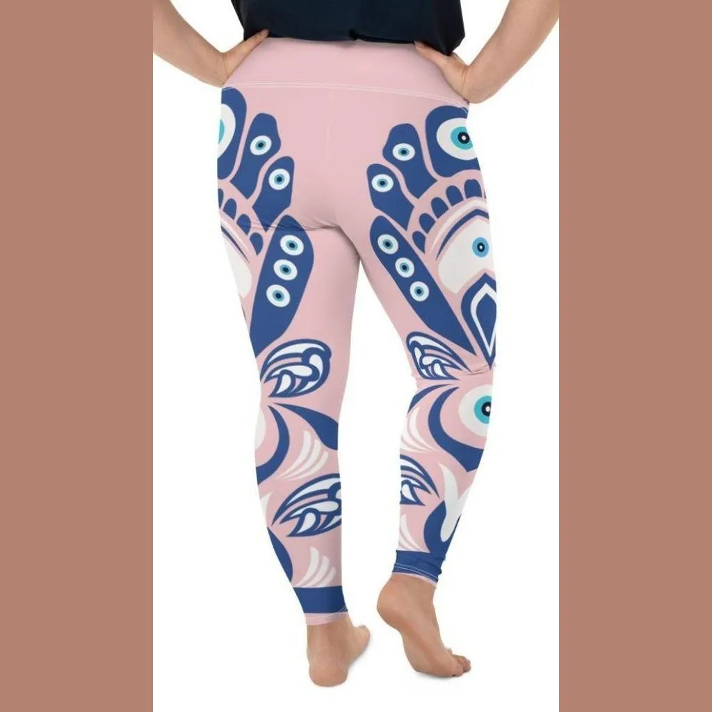 Eye Symbol Plus Size Leggings