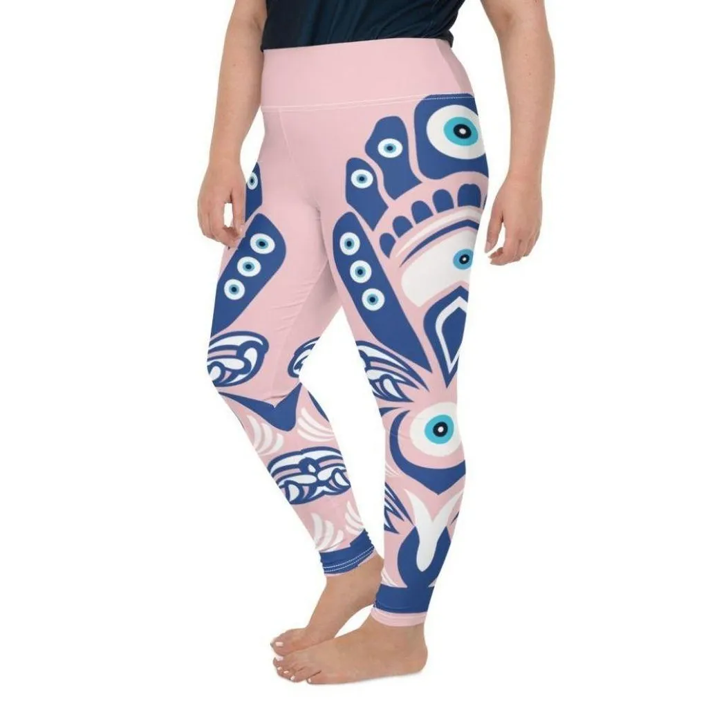 Eye Symbol Plus Size Leggings