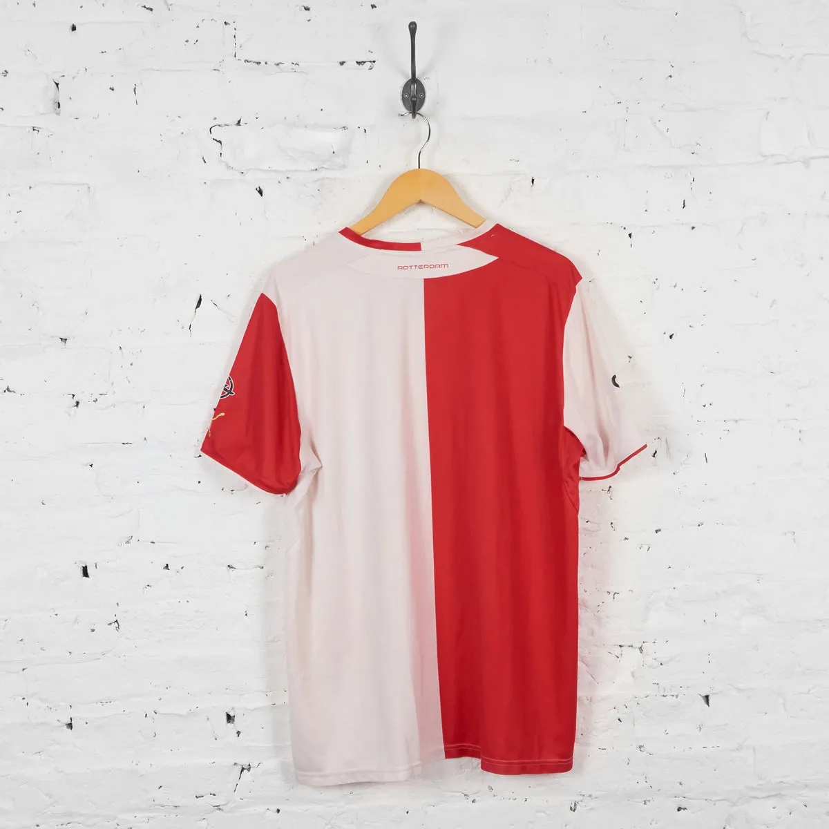 Feyenoord 2013 Puma Home Football Shirt - Red/White - XL