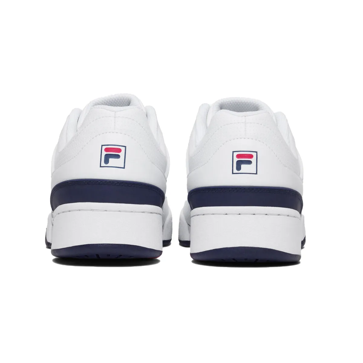 Fila Mens Targa NT Premium Fashion Sneakers 1TM01967-125 White/Fila Navy/Fila Red