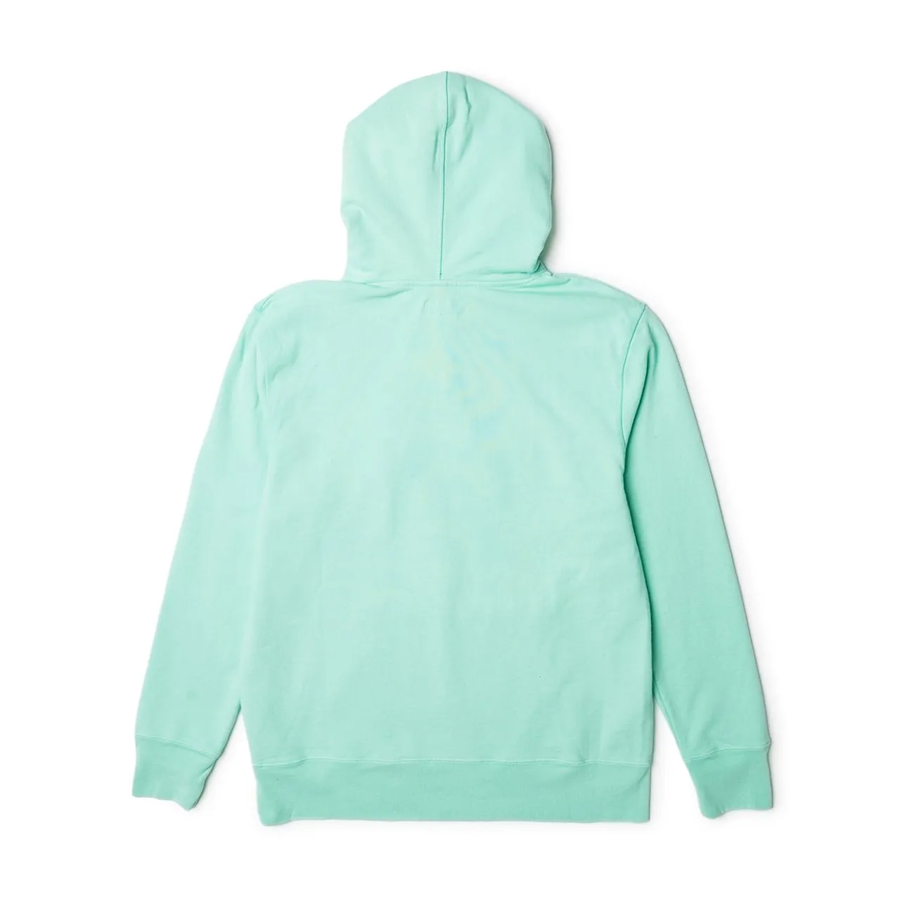 fucking awesome garment dyed chenille logo hoodie (seafoam)