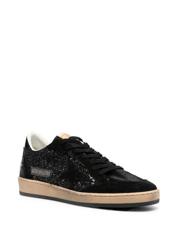 Golden Goose Ball Star Glitter Sneakers | Luxury and style at your fingertips