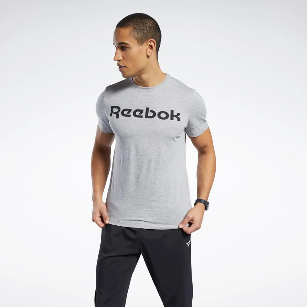 GS Reebok Linear Read Tee grey