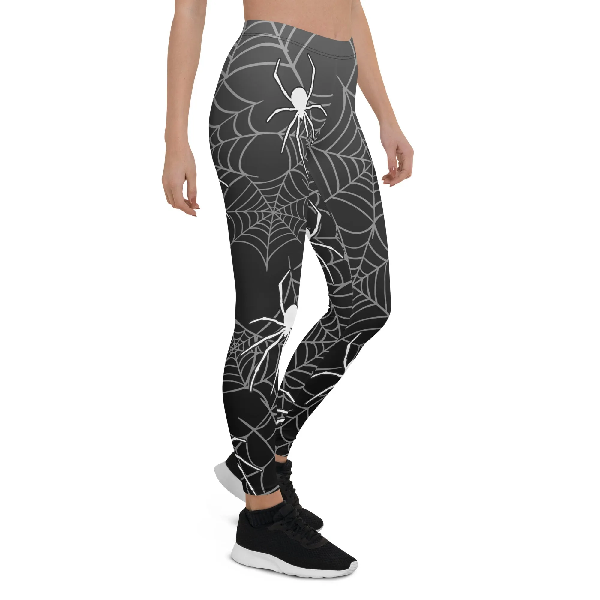 Halloween Spiderwebs Leggings