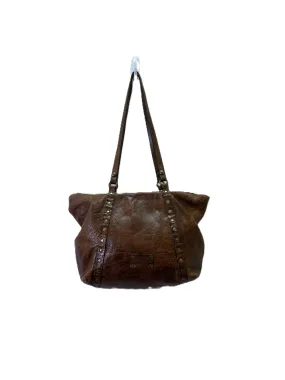 Handbag Leather By Patricia Nash, Size: Large