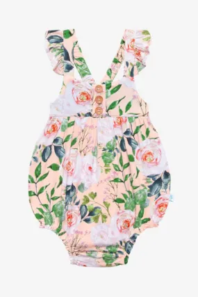 Harper Henley Ruffled Cap Sleeve Bubble Romper