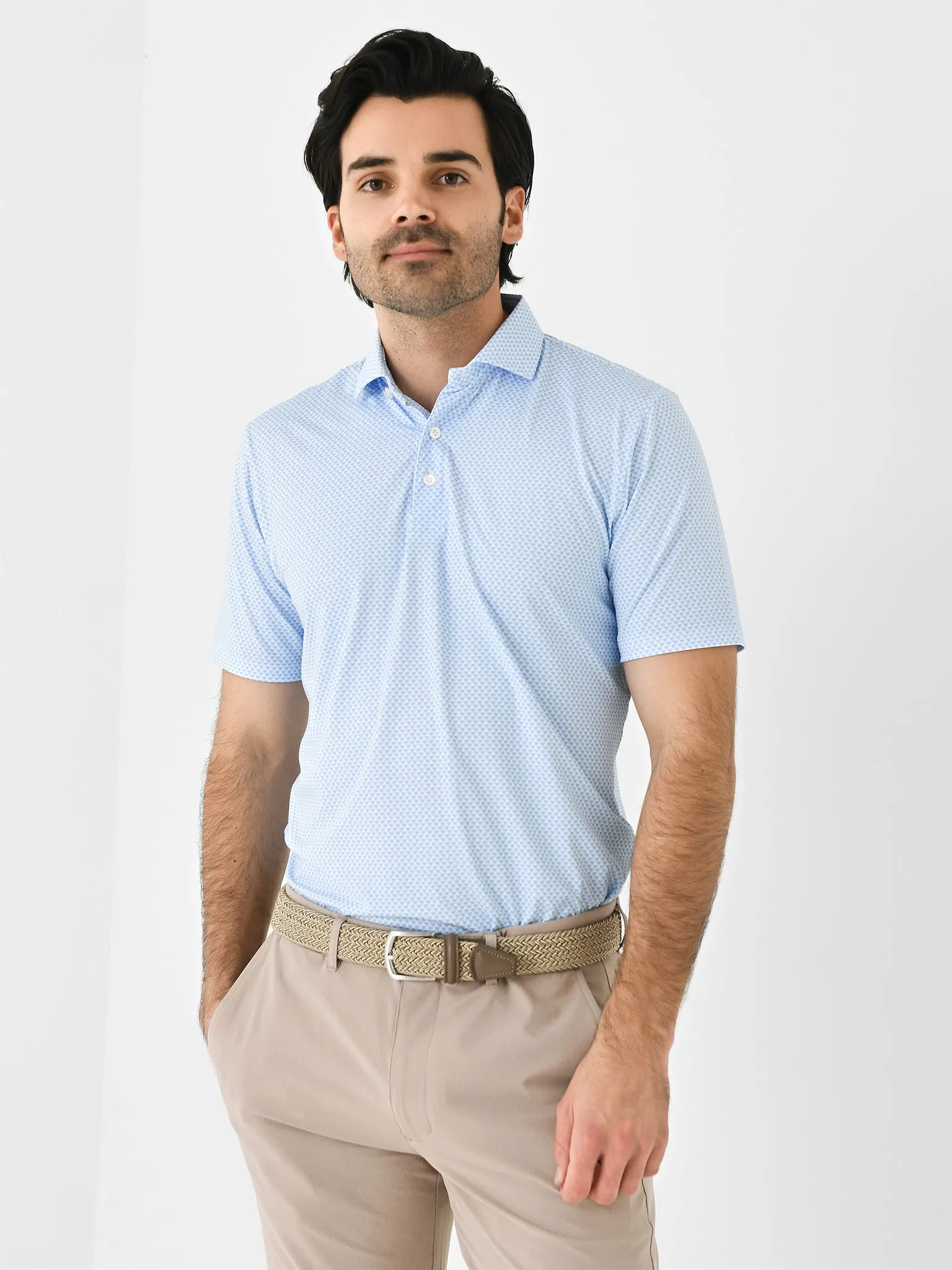     HOLDERNESS & BOURNE  Men's The Spinnaker Polo    