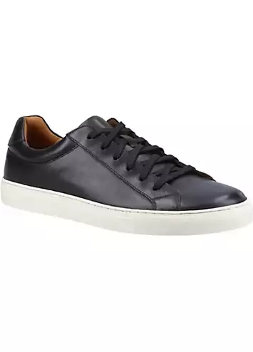 Hush Puppies Black Colton Cupsole Trainers | Kaleidoscope