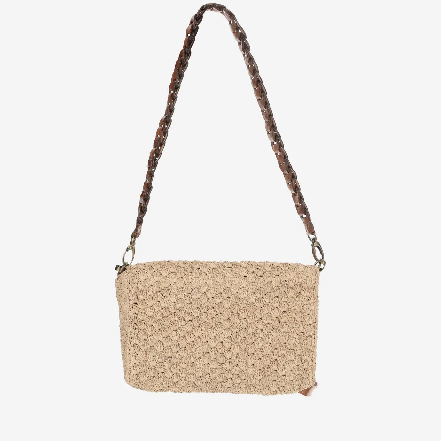 Ibeliv    Ibeliv Sonia Bag In Raffia And Leather