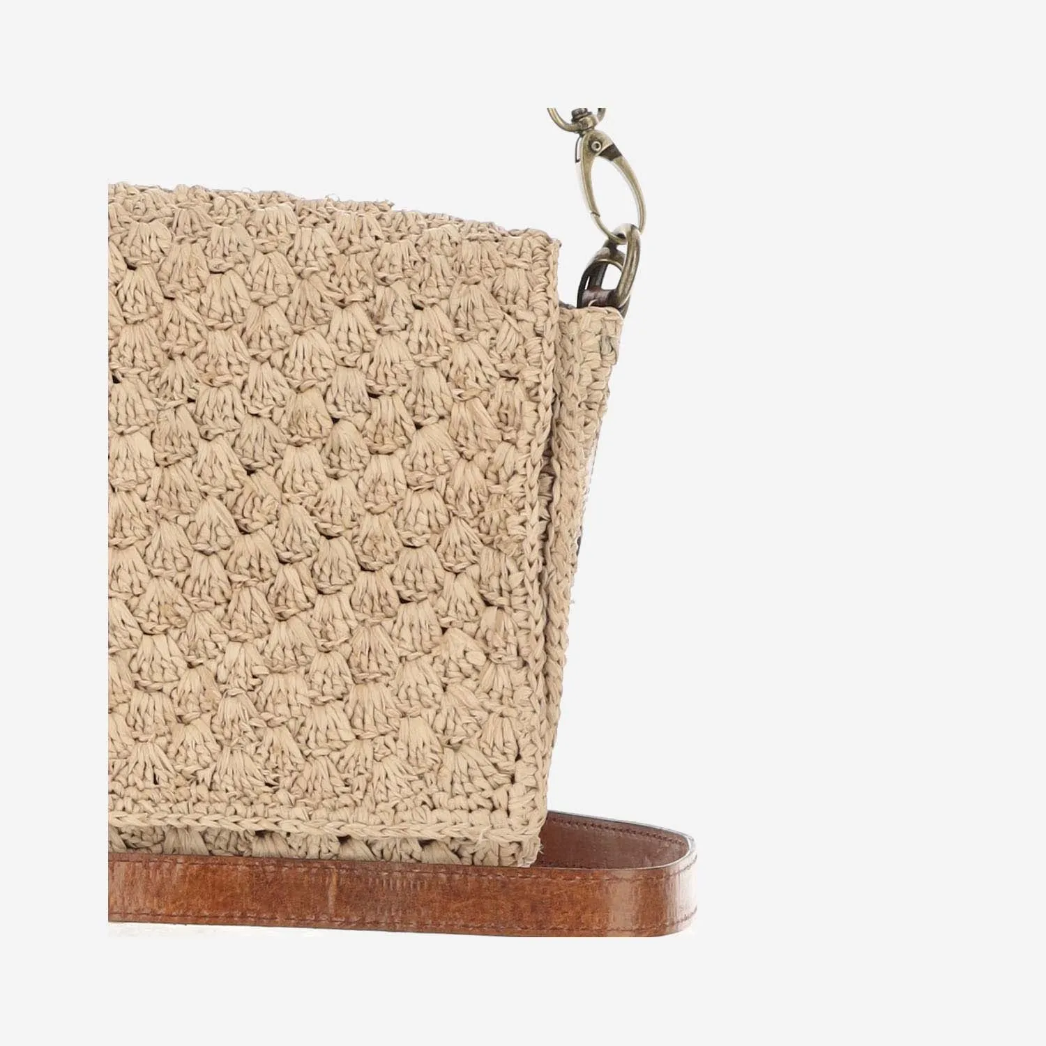 Ibeliv    Ibeliv Sonia Bag In Raffia And Leather