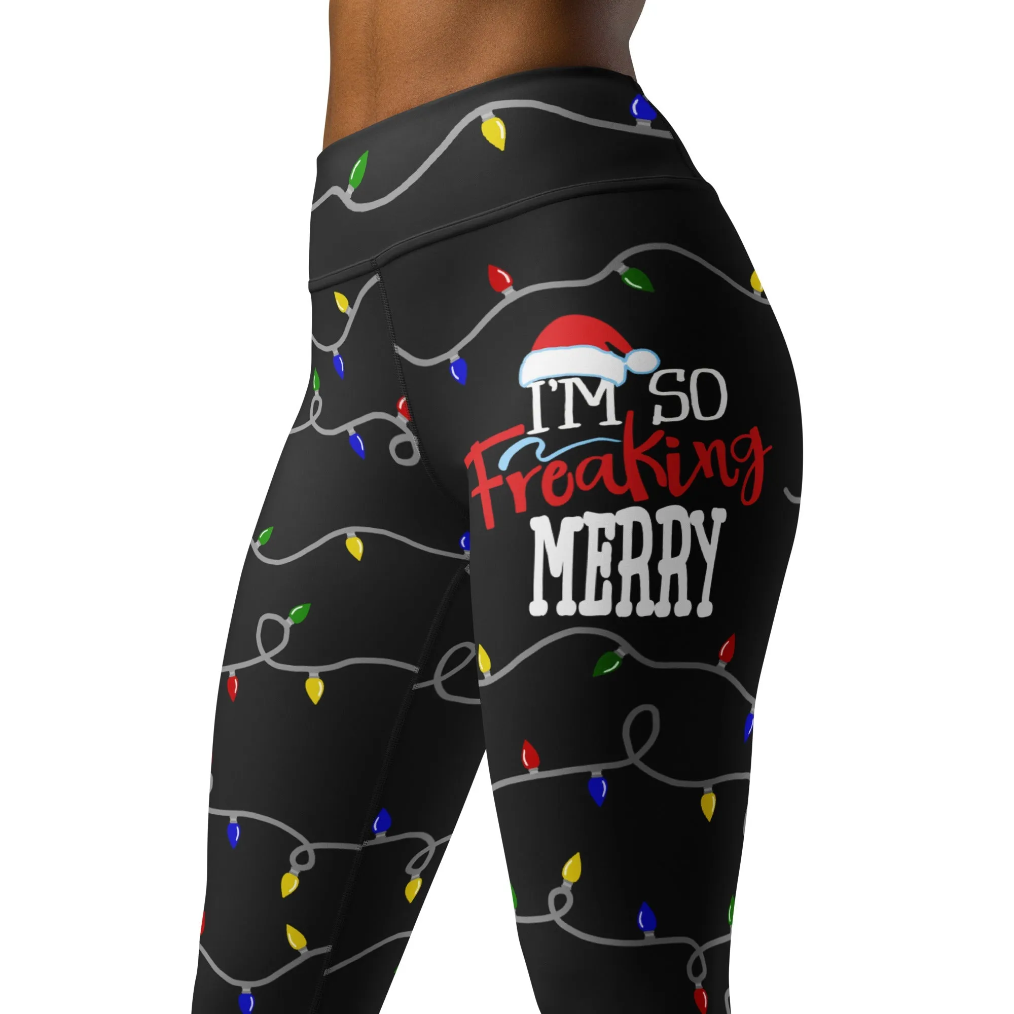 I'm So Merry Yoga Leggings