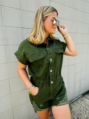 In The Army Romper