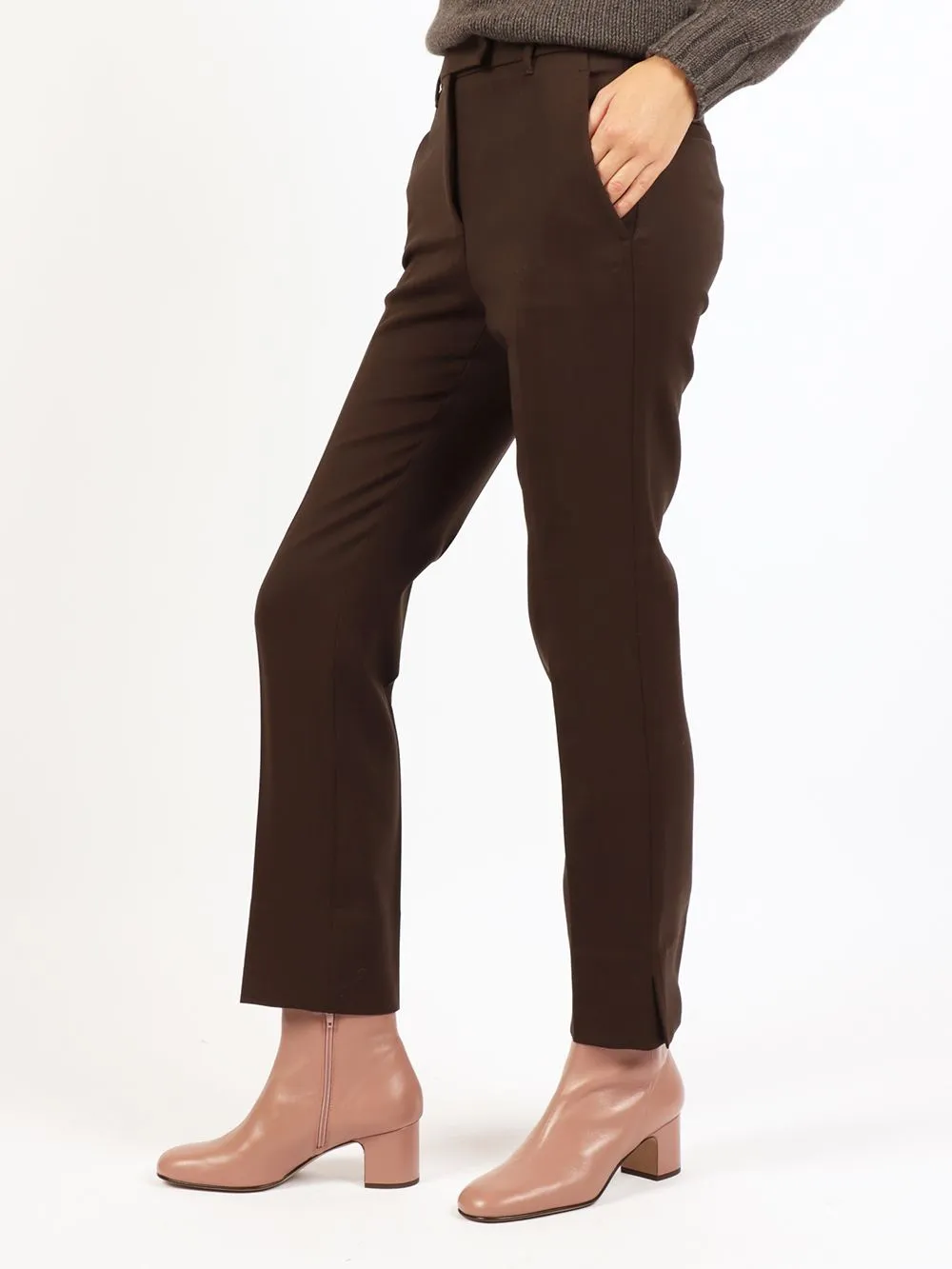 INCOTEX Kimana - Slim-fit trousers in certified two-way stretch wool 