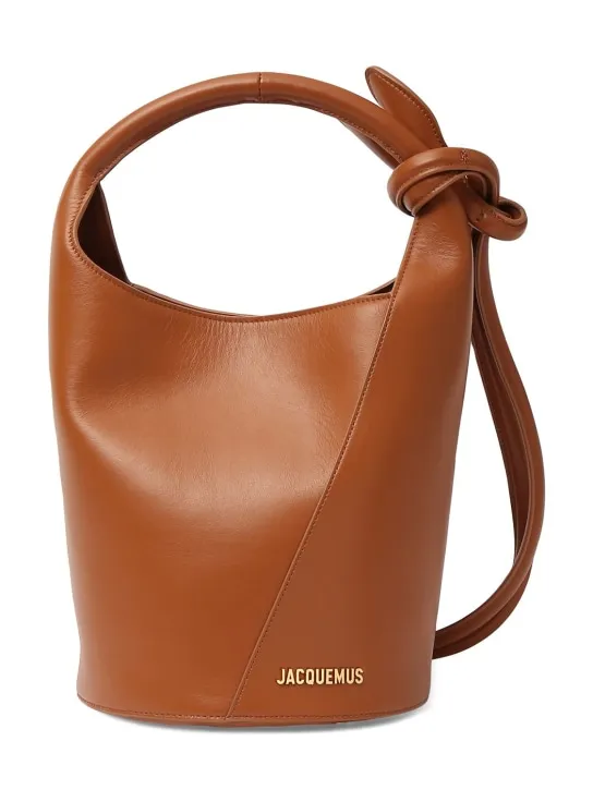 Jacquemus   Le Petit Tourni smooth leather bag 