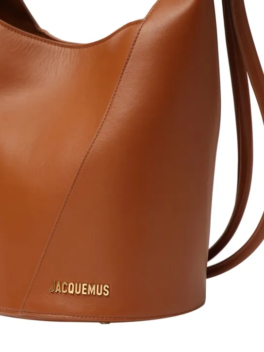 Jacquemus   Le Petit Tourni smooth leather bag 