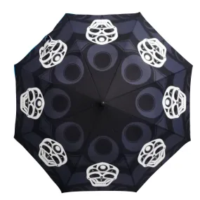 James Johnson Skull Artist Collapsible Umbrella