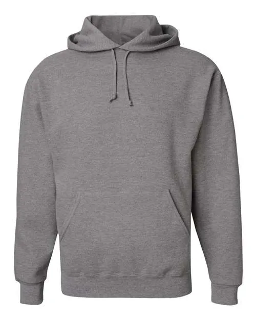 Jerzees Men's SUPER SWEATS NuBlend - Pullover Hooded Sweatshirt. 4997M