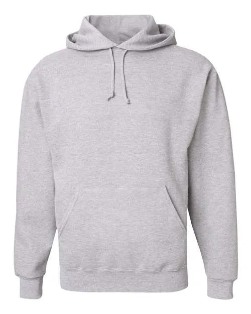 Jerzees Men's SUPER SWEATS NuBlend - Pullover Hooded Sweatshirt. 4997M