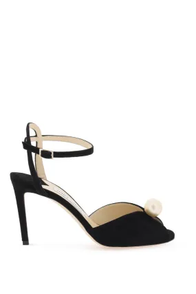 Jimmy Choo    Jimmy Choo Sacora 85 Sandals With Pearl