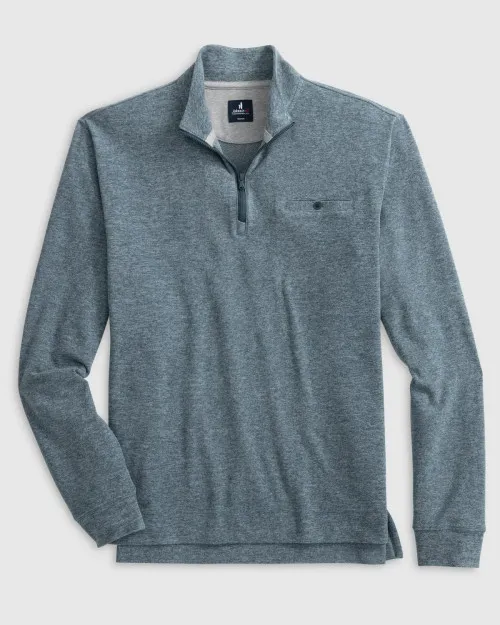 Johnnie-O Castro 1/4 Zip Pullover: Sport Navy