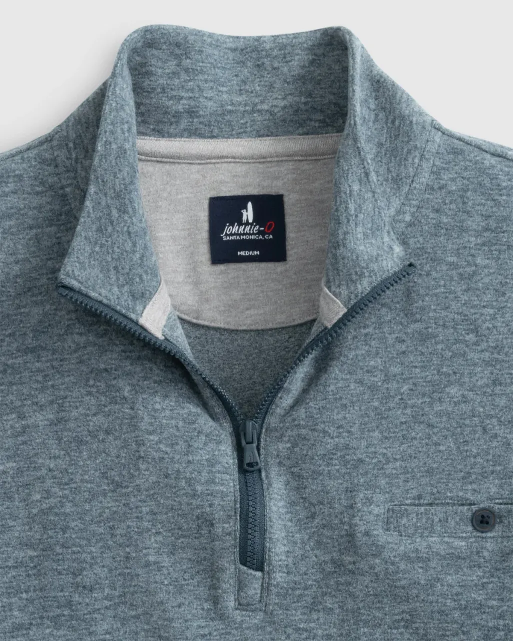 Johnnie-O Castro 1/4 Zip Pullover: Sport Navy