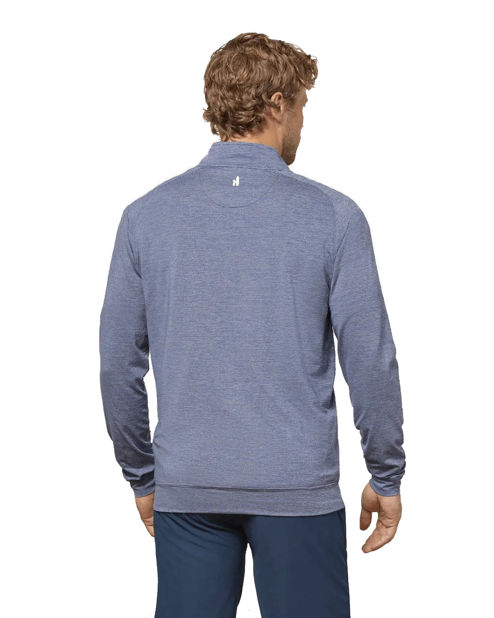 johnnie-O - Vaughn Striped 1/4 Zip PREP-FORMANCE Pullover