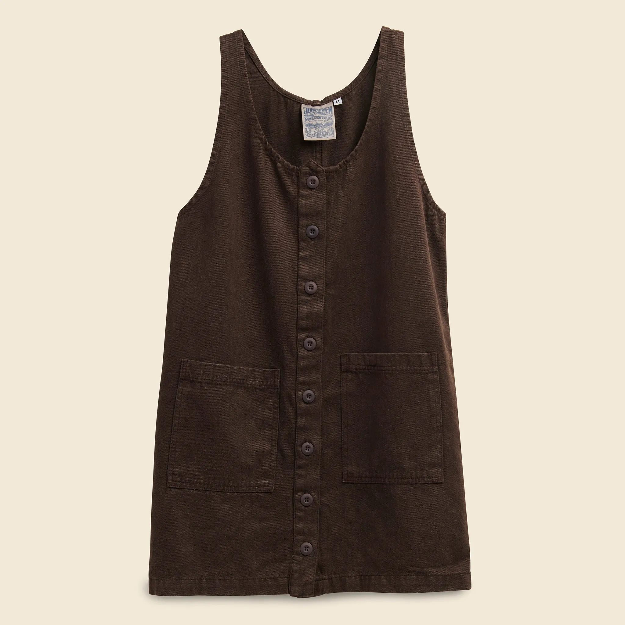 Jumper Dress - Espresso Brown