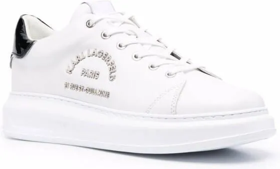 Karl Lagerfeld Rue St Guillaume low-top lace-up sneakers White